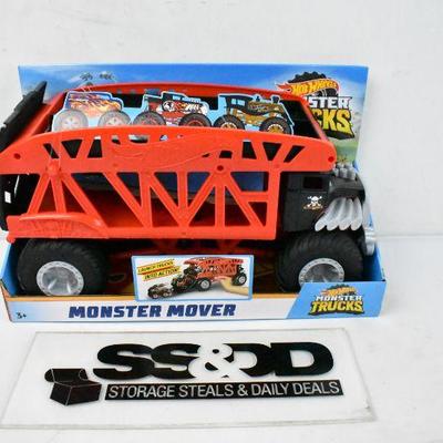 hot wheels monster truck bone shaker monster mover vehicle