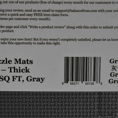 Gray Puzzle Mats, 1/2