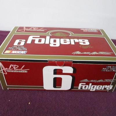 Lot 31 - Team Caliber 1989 Mark Martin #6 1:24 Folgers 