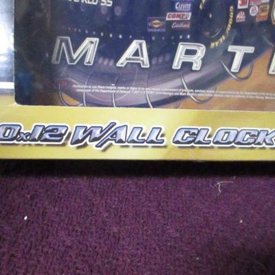 Lot 88 - #6 Mark Martin Wall Clock