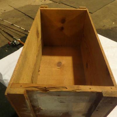 Wood Equipment Box