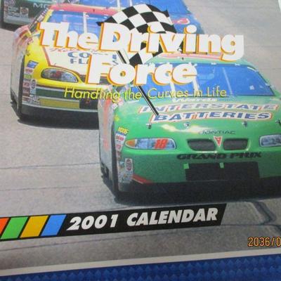 Lot 120 - NASCAR Calendar & Mark Martin Backpack