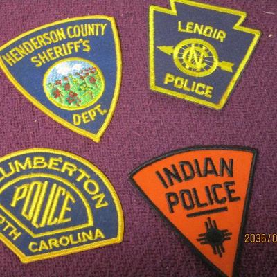Lot 125 - Police Patches
