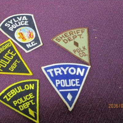 Lot 126 - Police Patches
