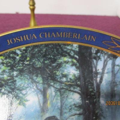 Lot 132 - Bradford Exchange Plate - Joshua Chamberlain