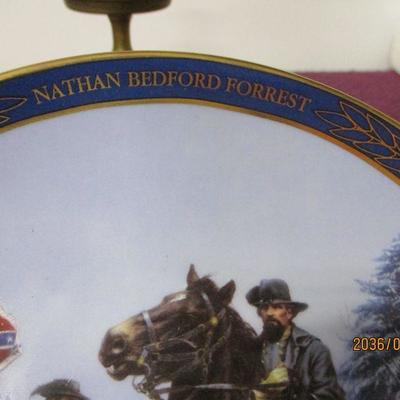 Lot 133 - Bradford Exchange Plate - Nathan Bedford Forrest