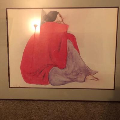 RC Gorman AP untitled signed lower right