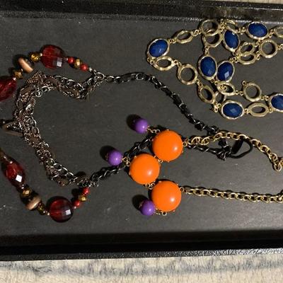 Vintage Mid Century Mod  Necklaces Lot