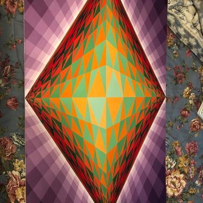 1960â€™s Abstract Op Art 