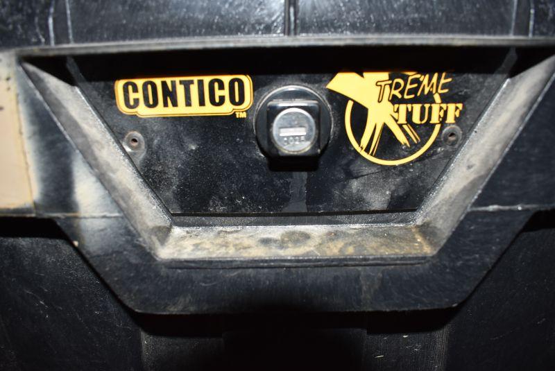 Contico wheeled sale work bin