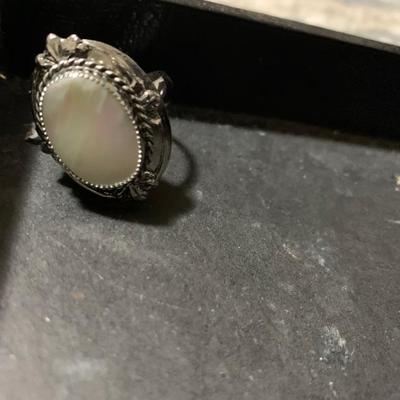 2 Vintage Whiting and Davis Vintage Rings
