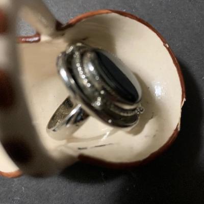 2 Vintage Whiting and Davis Vintage Rings