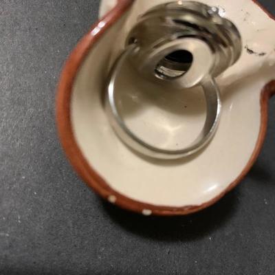 2 Vintage Whiting and Davis Vintage Rings