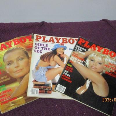Lot 157 - Playboy Magazines 1994 & 1995