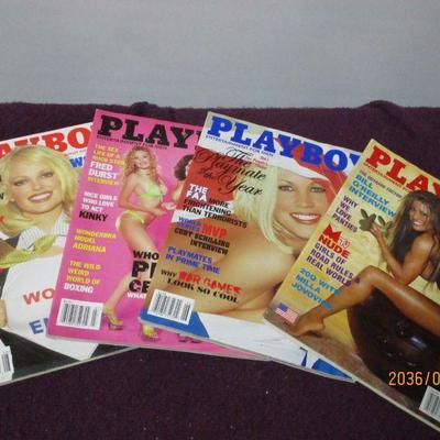 Lot 158 - Playboy Magazine 2002