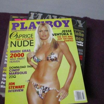 Lot 160 - Playboy Magazines 2000 2001
