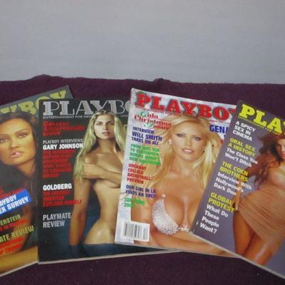 Lot 160 - Playboy Magazines 2000 2001