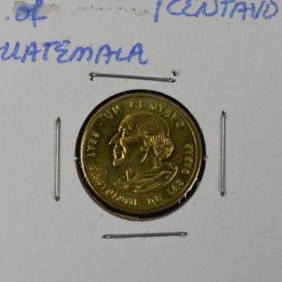 Guatemala - Collection of Real & Centavos from 1880-1995