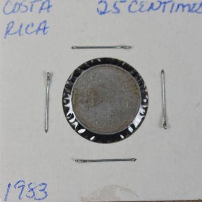 Costa Rica - Collection of Colones & Centimos from 1982-1985