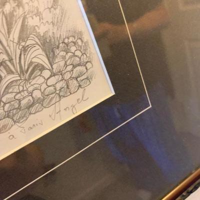 Antique Intaglio Etching