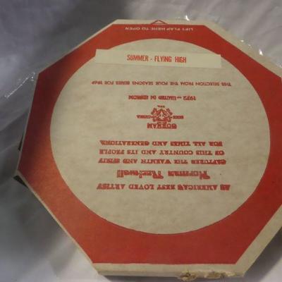 Norman Rockwell decorative plate