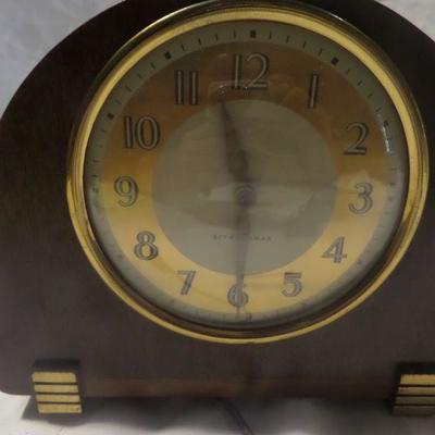 Seth Thomas electric and chime wind clock