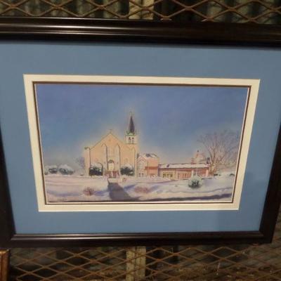 Church Winter Print