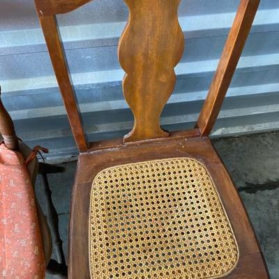 Lot 12 Misc Wooden Chair Lot (5)