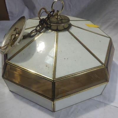 Stained Glass Hanging Lamp