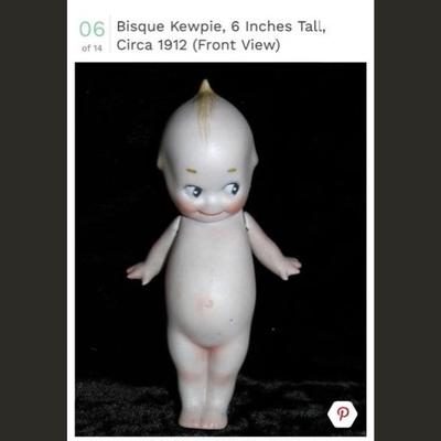 Kewpie doll Bisque Antique 1912