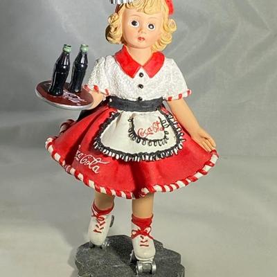 Lot 32 Coca Cola Girl Figurine