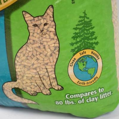 Feline Fresh Natural Pine Cat Litter, 20 Pounds - New
