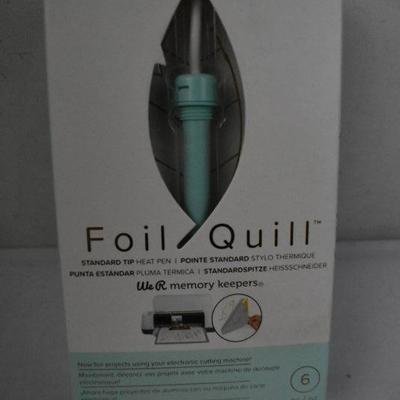 We R Memory Keepers Foil Quill Pen, Standard Tip - New, Open Box