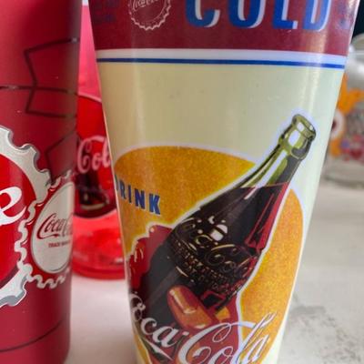 Lot 44 Coca Cola Plastic Collectors Cups (12)