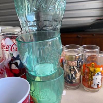 Lot 44 Coca Cola Plastic Collectors Cups (12)