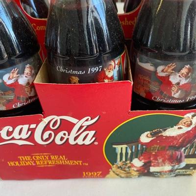 Lot 56 Coca Cola Unopened 6 pks (3) Santa