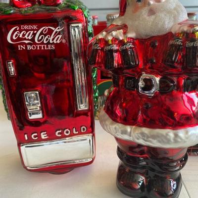 Lot 61 Coca Cola Table Toppers set of 3