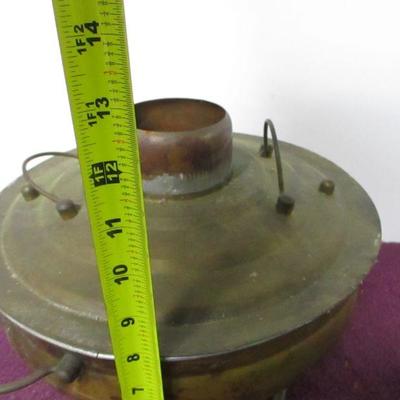 Lot 118 - Copper Warming Heating Stove