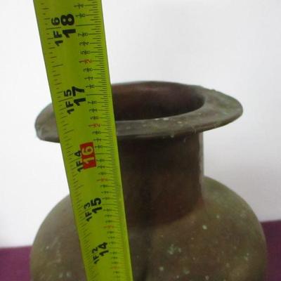 Lot 120 - Hammered Copper Vase