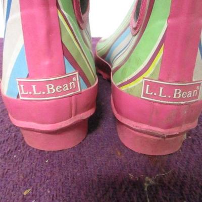 Lot 126 - LL Bean Rubber Boots 