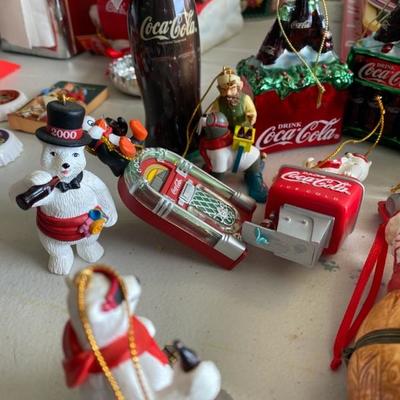 Lot 73 Coca Cola Ornaments (lot)