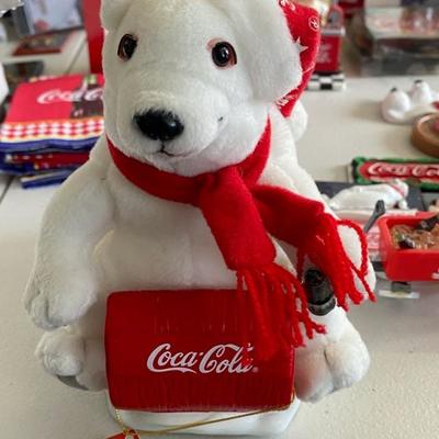 Lot 75 Coca Cola Polar Bear Bank