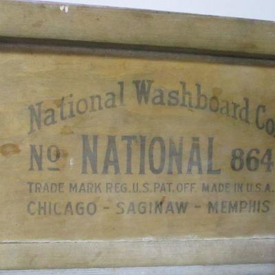 Lot 133 - National Washboard Co. No. 864