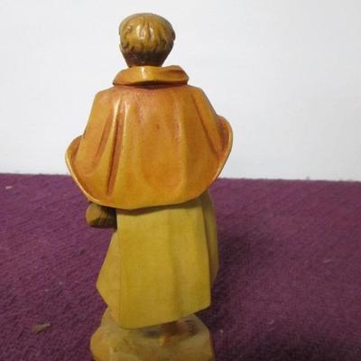 Lot 138 -  Anri Wood Carved Figure