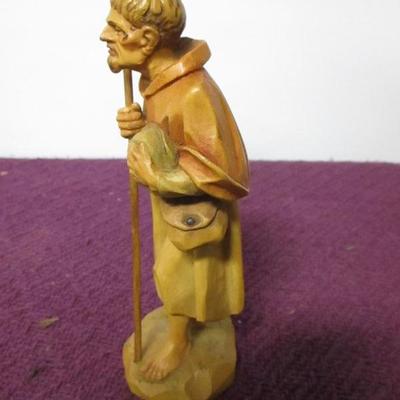Lot 138 -  Anri Wood Carved Figure