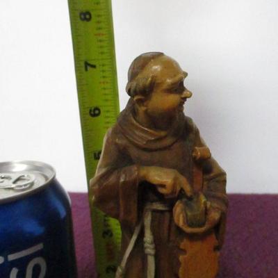 Lot 140 -  Anri Wood Carved Figure