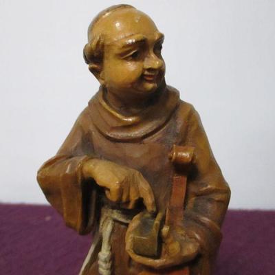 Lot 140 -  Anri Wood Carved Figure