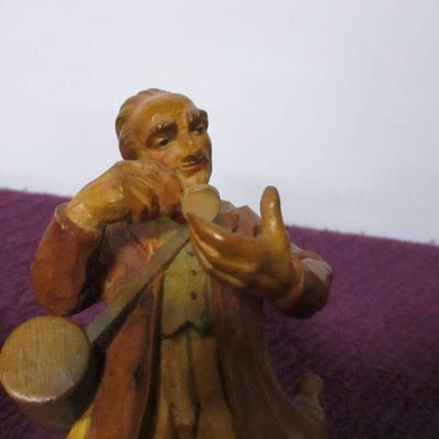 Lot 141 -  Anri Wood Carved Figure