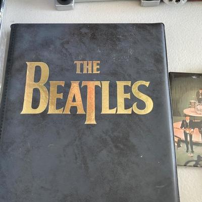 Lot 87 Beatles Card Collectors Book with Cards