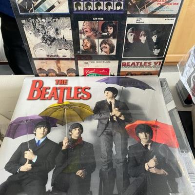 Lot 88 Beatles Calendars & Puzzle Lot